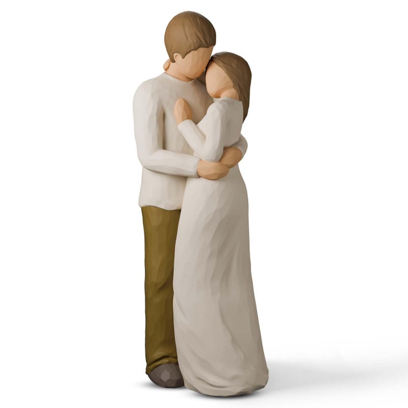 CUNTAUK Couple Figurine, Love Statue Gift for Wedding, Romantic Couple Figurines Best Gifts for Anniversary, Valentineâ€™s Day, Birthday - Image 1