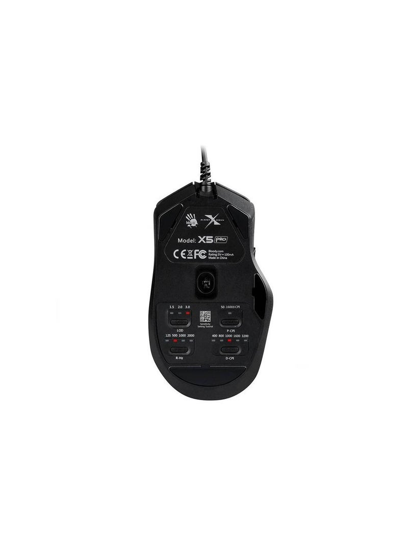 Bloody - X5 PRO RGB Gaming Mouse, Smart and Trendy Design,  Future of Gaming, Best Experience with New Trending and Latest Games, User Friendly - Image 1
