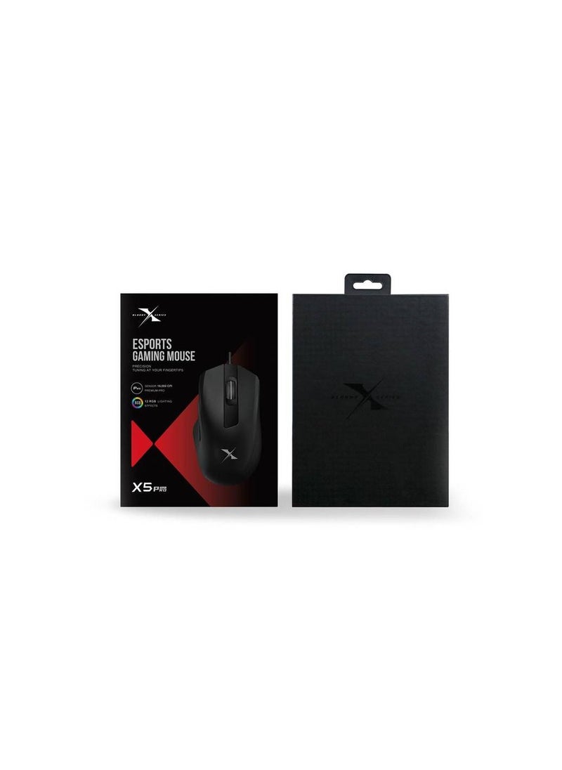 Bloody - X5 PRO RGB Gaming Mouse, Smart and Trendy Design,  Future of Gaming, Best Experience with New Trending and Latest Games, User Friendly - Image 1