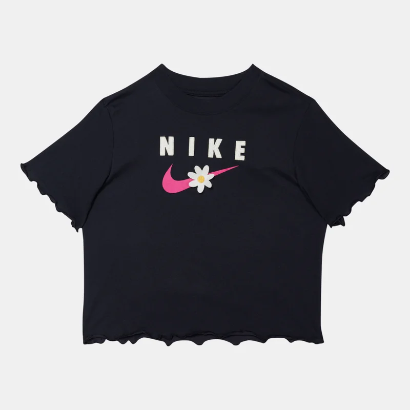 Nike Kids' Sportswear Energy Boxy Frilly T-Shirt (Older Kids)