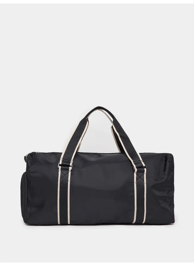 Styli Styli Contrast Detail Sports Bag with Double Handle