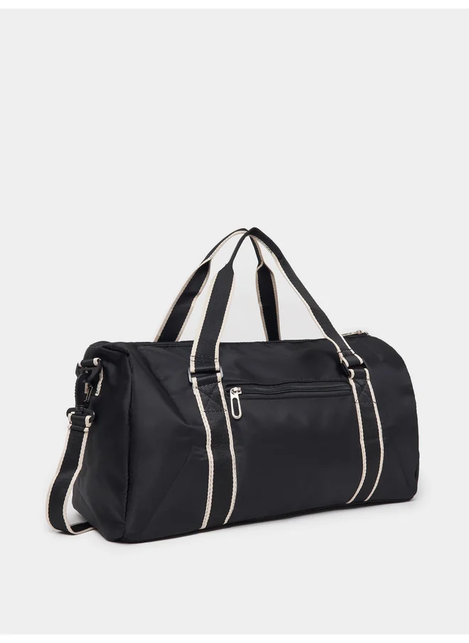Styli Styli Contrast Detail Sports Bag with Double Handle