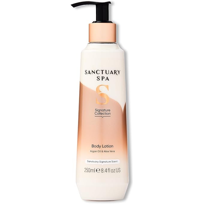 Sanctuary Spa Moisturising Body Lotion, No Mineral Oil, Cruelty Free & Vegan Body Moisturiser for Dry Skin 250ml - Image 1