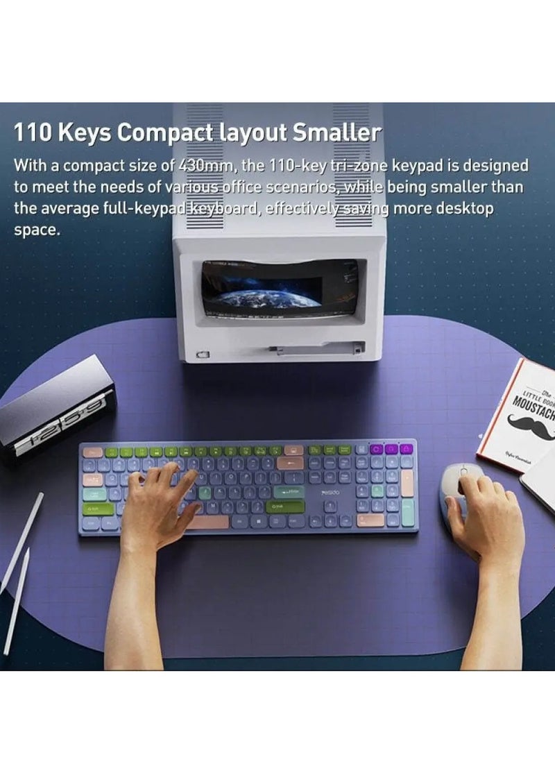 Yesido KB19 Wireless Keyboard And Mouse Set - Image 2