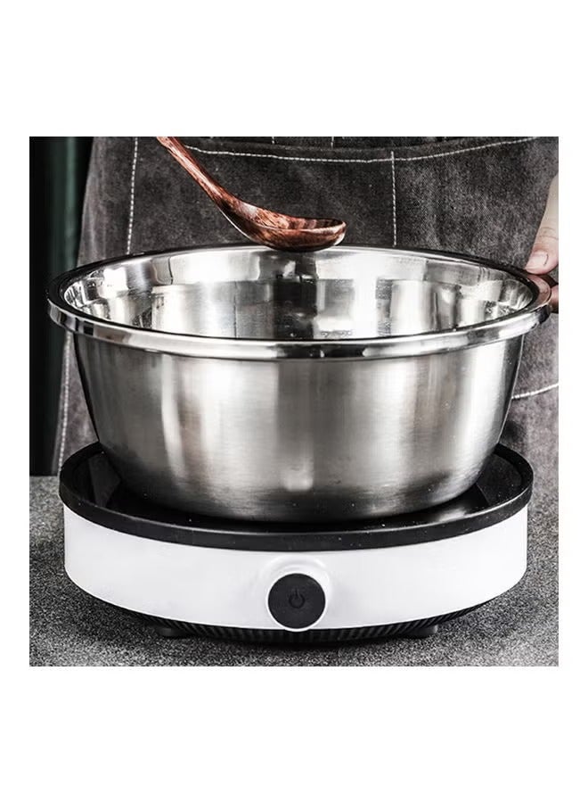 3Pcs/Set Grater Strainer Sieve Basin Washing Bowl Set Vegetable Cutter Stainless Steel Kitchen Tool for Knead Dough Salad multicolor 28x28x28cm - Image 5