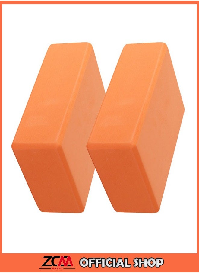 ZCM-HAPPY 2 Piece Yoga Block Props Brick  - Image 1