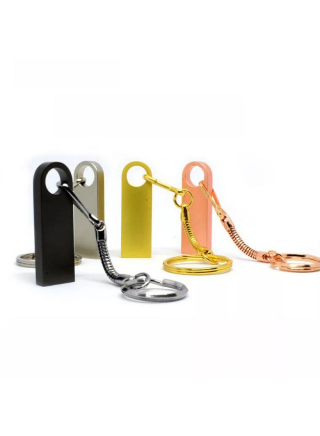 Direct Metal U Disk Waterproof U Disk 8g 16g 32g 64g Lettering LOGO Gift U Disk-Color:Gold-Capacity:64GB - Image 5