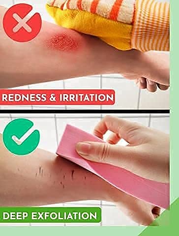 CIBZ CIBZ Ultra Soft Exfoliating SpongeAsian Bath Sponge For ShowerJapanese Spa Cellulite MassagerDead Skin Remover Sponge For BodyFace Scrubber  - Image 3