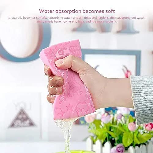 CIBZ CIBZ Ultra Soft Exfoliating SpongeAsian Bath Sponge For ShowerJapanese Spa Cellulite MassagerDead Skin Remover Sponge For BodyFace Scrubber  - Image 4