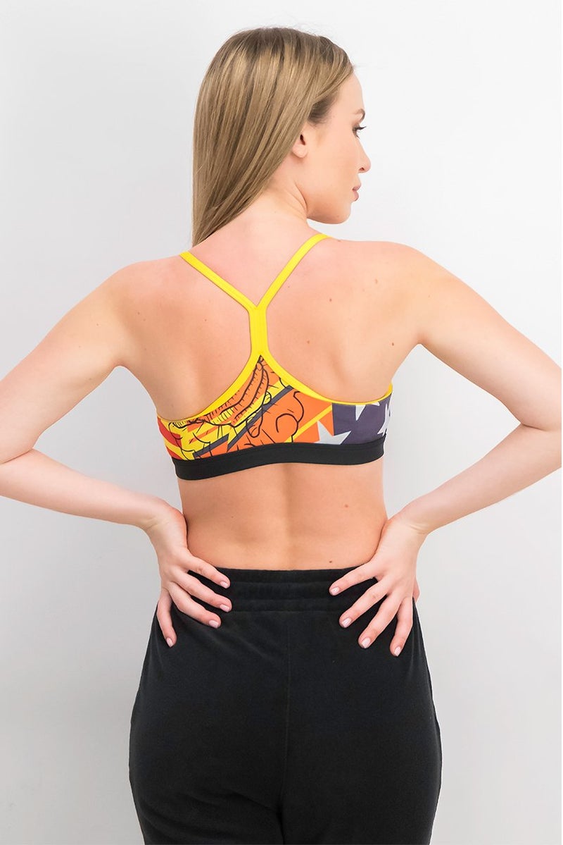 Reebok سوتيان رياضي مزخرف للنساء، متعدد الألوان - Image 2