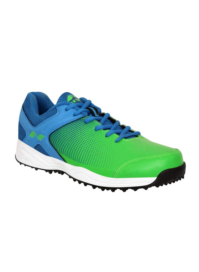 Nivia Nivia Men's Field-1 Cricket Shoes | Blue/Green | Mesh Pvc | For Boys and Men | 7 UK, 8 US, 41 EU - Image 3