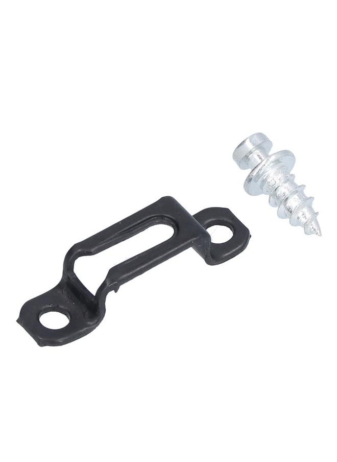 Thoraya 60 Set 2in 1 Furniture Concealed Connector Slide Buckle Fastener for Cabinet Wardrobe Combination AccessoriesHalf Pass  - Image 4