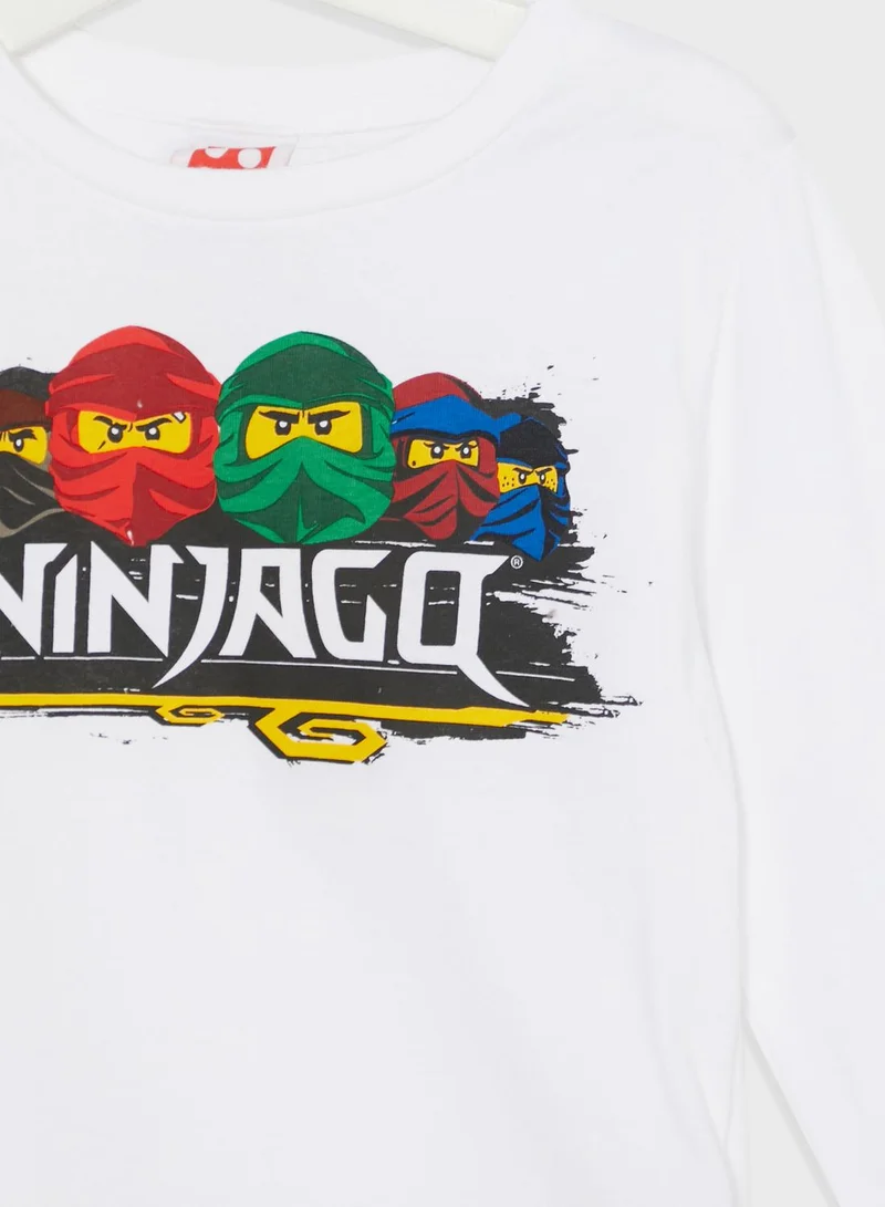 LEGO Lego Ninjago Boys Printed Long Sleeve T-Shirt
