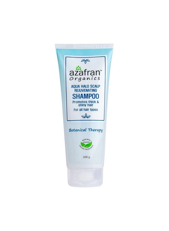 azafran Aqua Halo Scalp Rejuvenating Shampoo For Women And Men With Sensitive Scalp 200G - Image 1