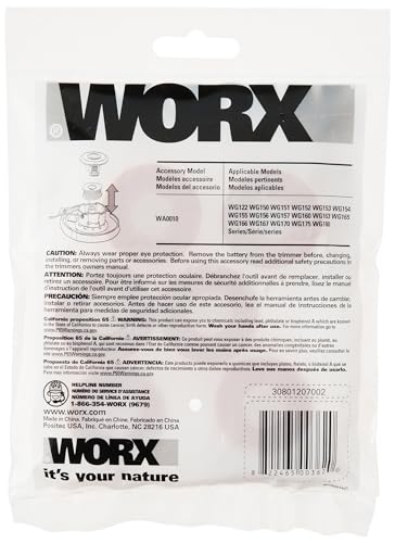 Worx WA0010 (6) Replacement Trimmer Line for Select Cordless String Trimmers - Image 3