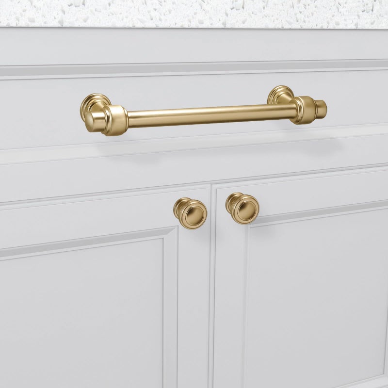 BUKOBYHE 10 Pack 5 Inch Kitchen Cabinet Handles Champagne Bronze Cabinet Pulls Zinc Alloy Drawer Pulls Kitchen Hardware - Image 4