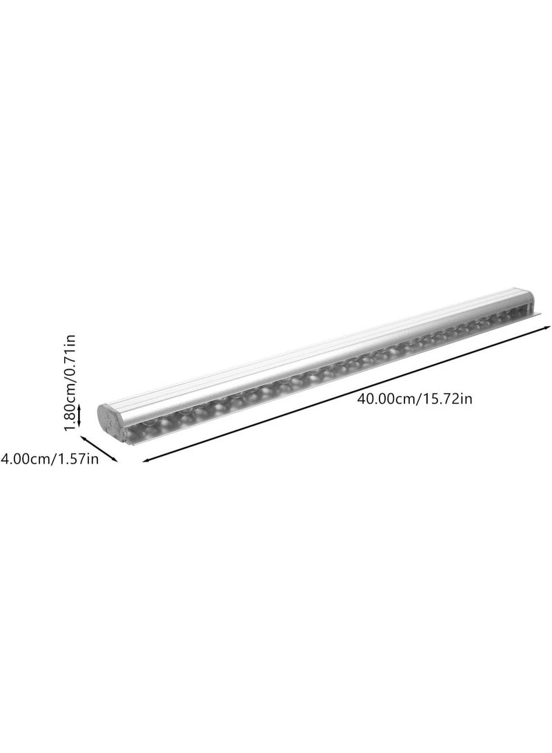 Aluminum Slide Check Rack Slide Ticket Holder Restaurant Ticket Rack Bill Orders Ticket Holder Commercial Guest Checks Accessories Silver - Image 2