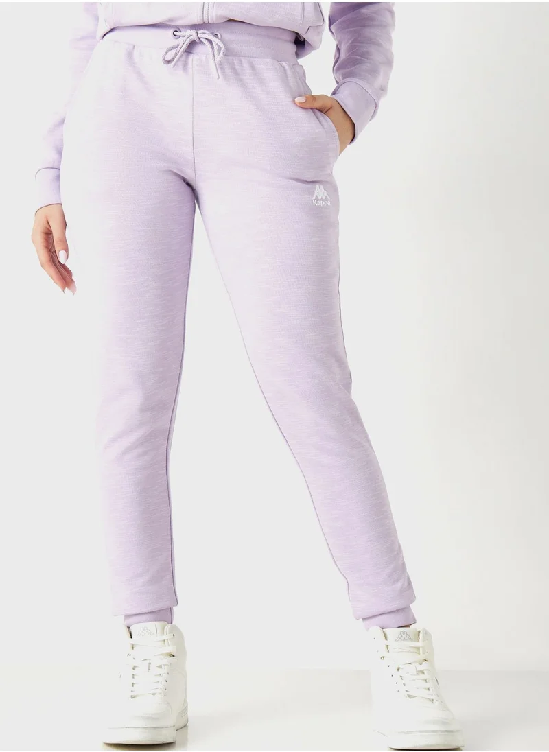 Kappa Logo Print Sweatpants