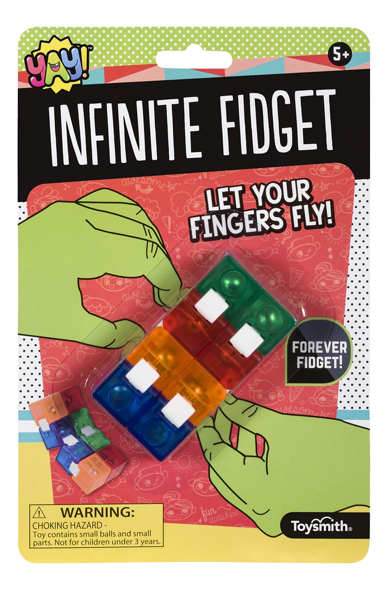 Toysmith Infinite Fidget Toy Endless Shapes Let Your Fingers Fly - Image 3