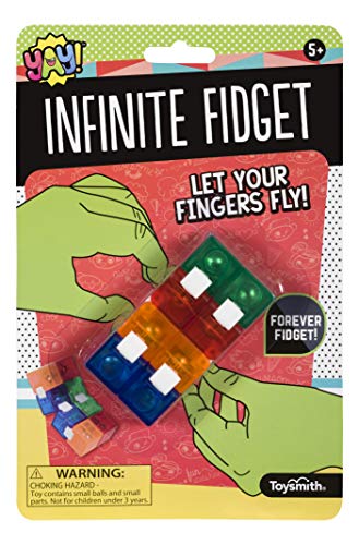 Toysmith Infinite Fidget Toy Endless Shapes Let Your Fingers Fly - Image 1