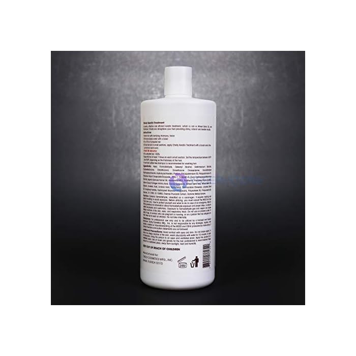 Chelly Superior Brazilian Keratin (Vanilla) 32 fl oz. & Clarifying Shampoo 16 fl. oz. COMBO - Image 3