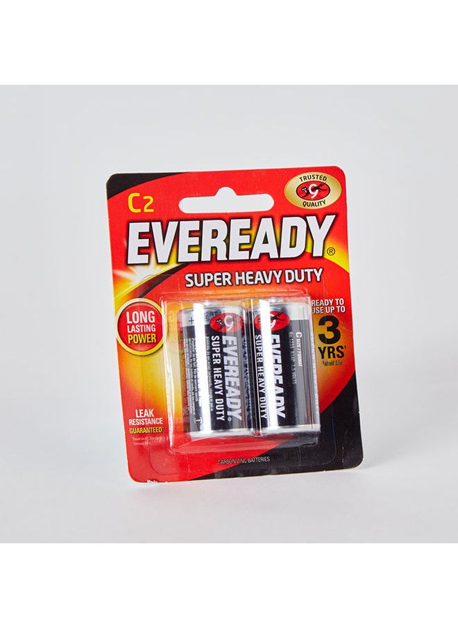 Eveready - 2-Piece Type C Battery Set 13 x 8 x 9 cm - Image 1