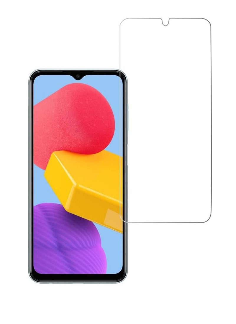Super Tempered Glass Screen Protector Clear Designed For Samsung Galaxy M13 Full Screen Coverage And Bubble Free - Image 1
