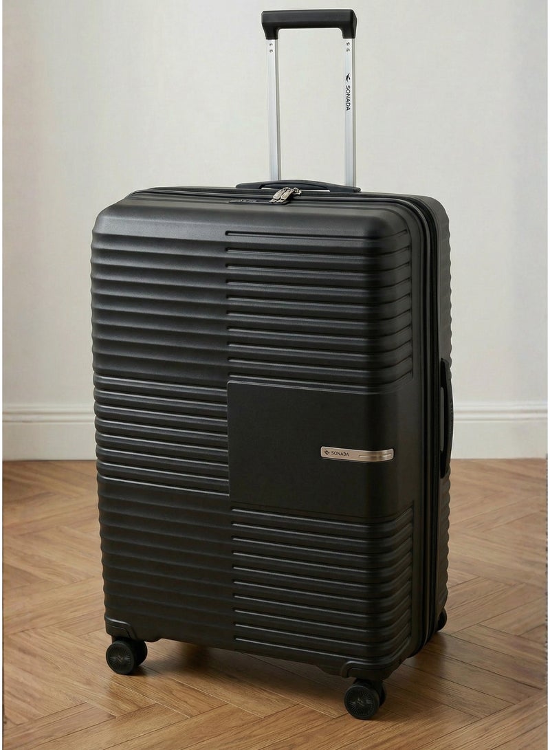 سونادا طقم حقائب سفر 3 قطع - بولي بروبيلين غير قابل للكسر، قفل TSA، عجلات مزدوجة صامتة 360 درجة وقابلة للتوسيع - Image 2