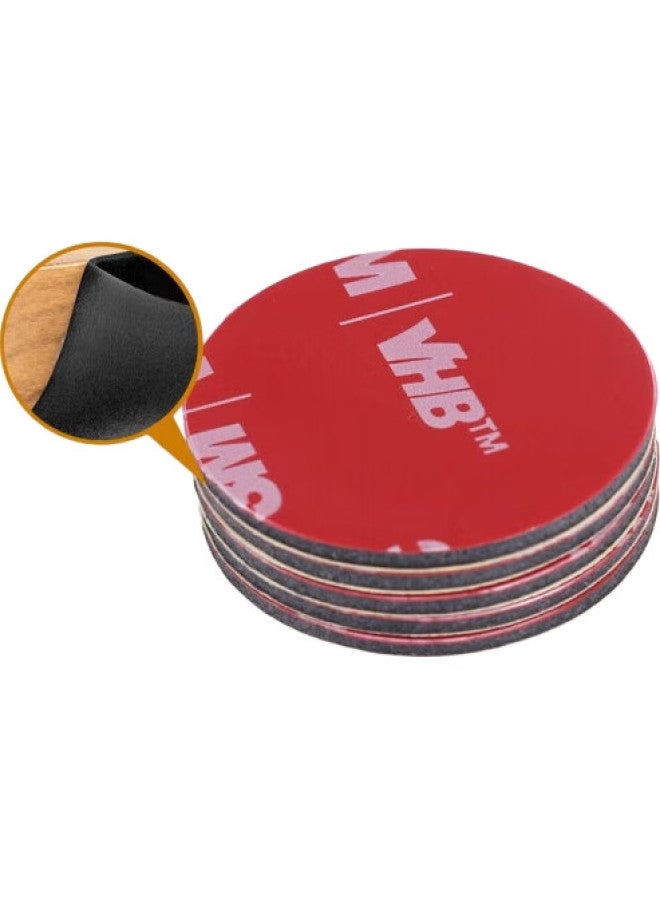 3M 3M Double-Sided Tape, Heat-Resistant, Etc Car Mount, Strong Version, Black, 35Mm Long * 45Mm Wide, 5 Pieces Per Pack - Image 3
