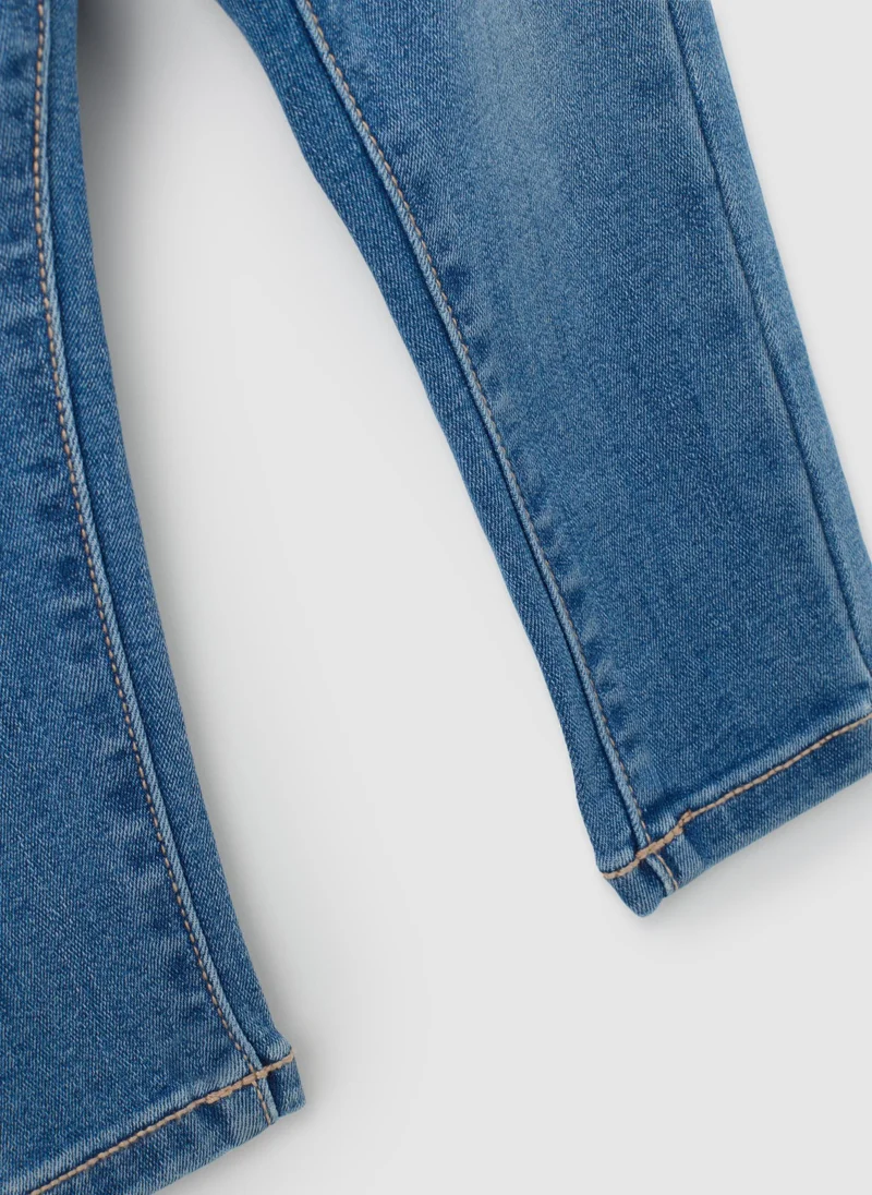 او في اس GIRL'S STRETCH DENIM JEGGINGS