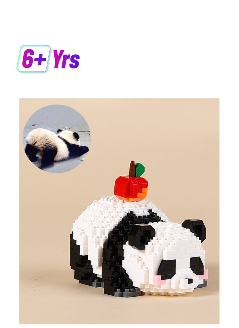 Generic Panda Icons (Huahua Relax) Building Toy Set 6+ Years 