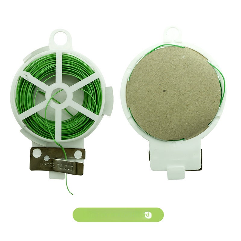 Loquat Garden Tying Tool Twist Tie Cutter 20 (foot meters) paper card with Cutter