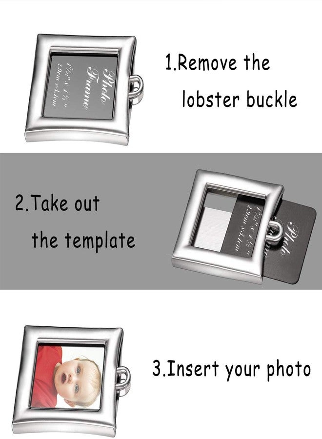 PLITI I Thought of You Today But That is Nothing New Picture Frame Sympathy Keychain Memorial Gifts for Loss of Loved One (I Thought of You) - Image 3