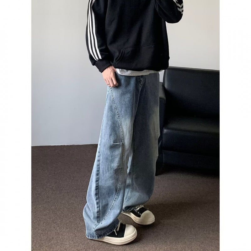 Unisex Casual Daily Denim Jeans - Image 1