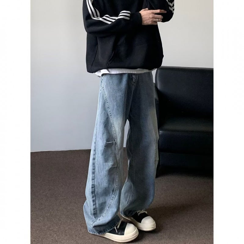 Unisex Casual Daily Denim Jeans - Image 4