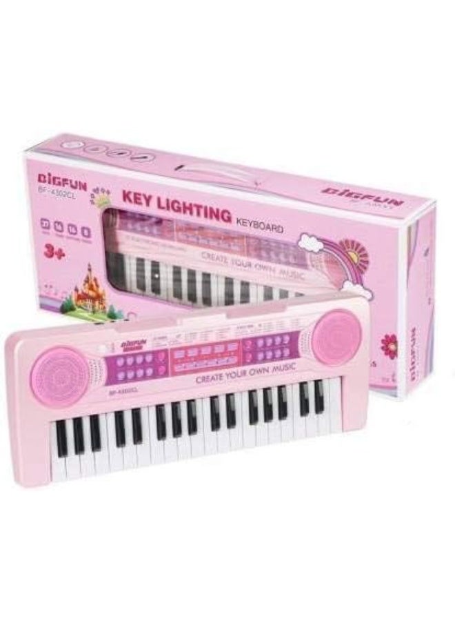 GOGOGO Kids Piano Keyboard, Piano for Kids with Microphone Portable Electronic Keyboards for Beginners , Kid Musical Toys Pianos for Girls Boys Ages 3-8 (Pink Piano) - Image 5