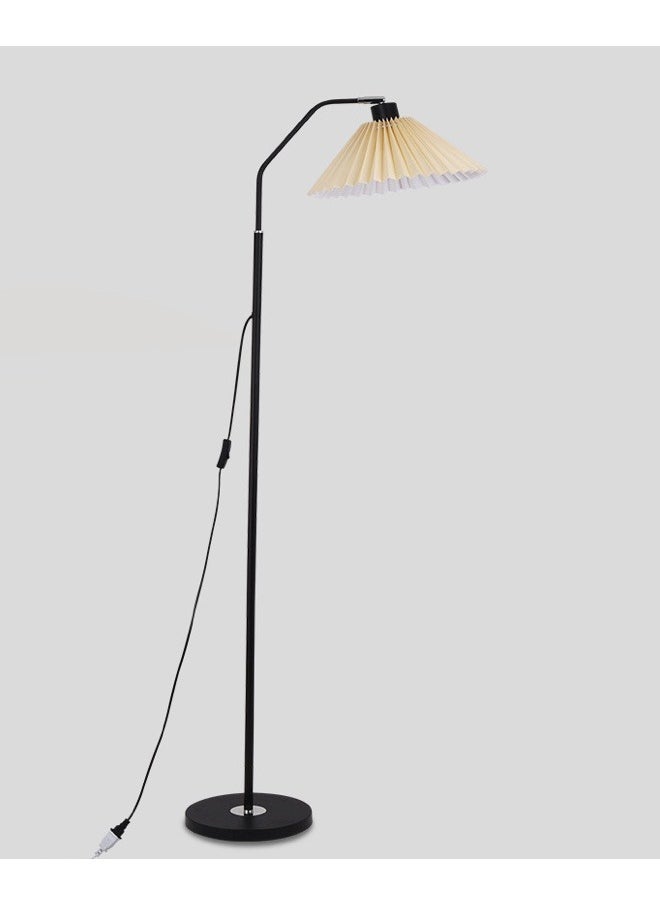 Living Room Sofa Corner Dedroom Bedside Reading Lamp Pleated Floor Lamp Black 149 cm - pzsku/Z78836F1C8F0843B2B3A3Z/45/_/1711533742/61672c71-6e1b-4578-be31-2c6730fa6480