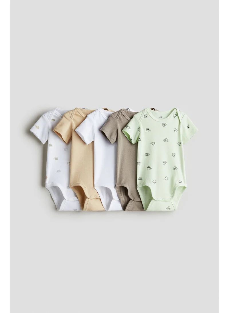 اتش اند ام 5-pack cotton bodysuits