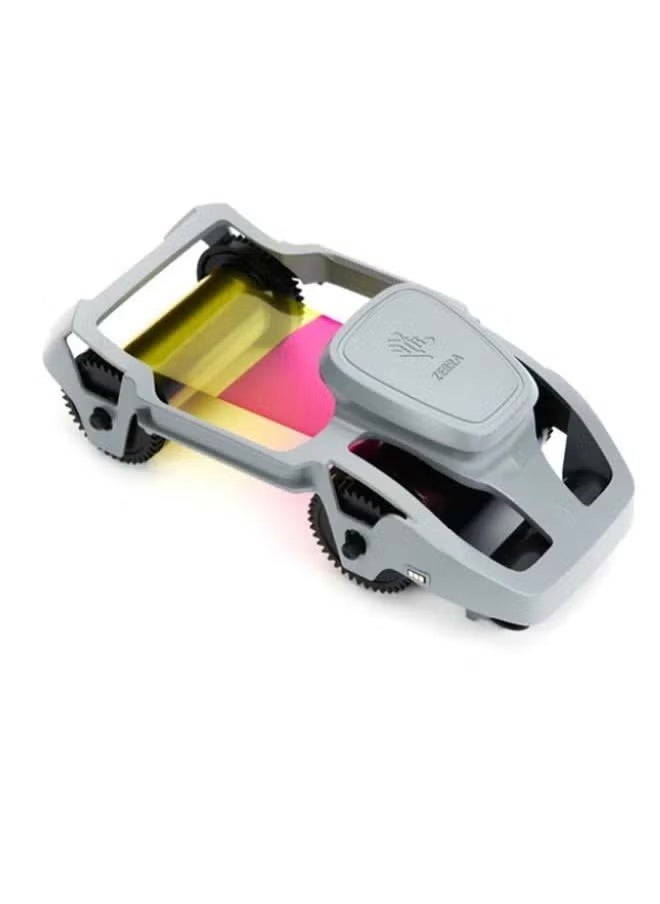 ZEBRA Zebra Ribbon 800300-250EM - YMCKO Colour Ribbon for ZC100 & ZC300 Printers, 250 Prints  - Image 1