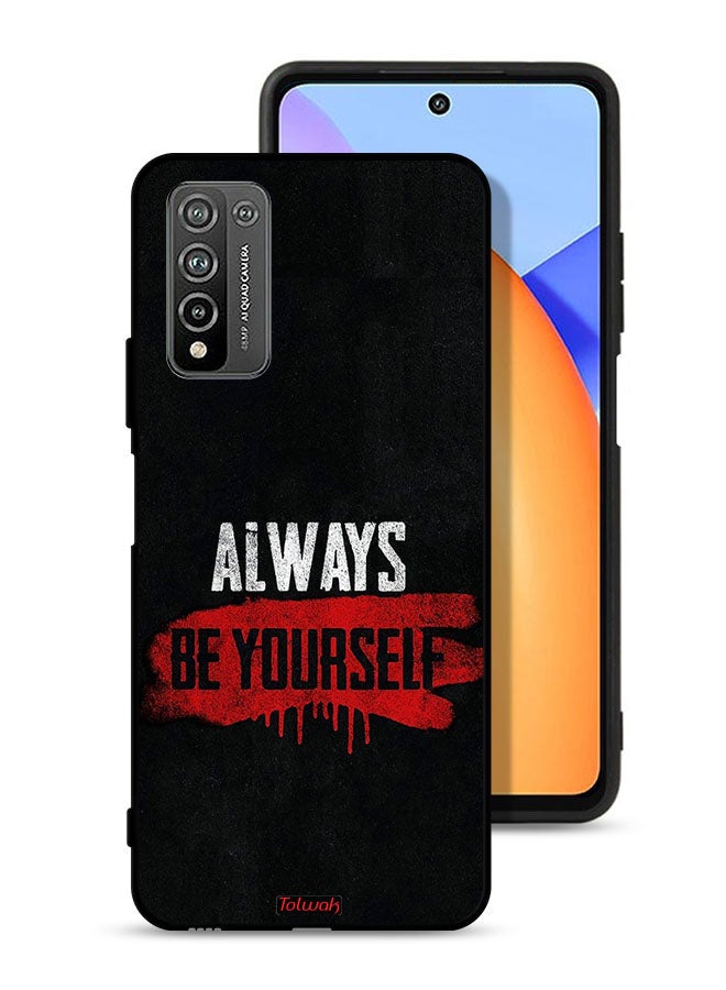 Tolwak Honor 10X Lite Protective Case Cover Always Be Yourself - Image 1