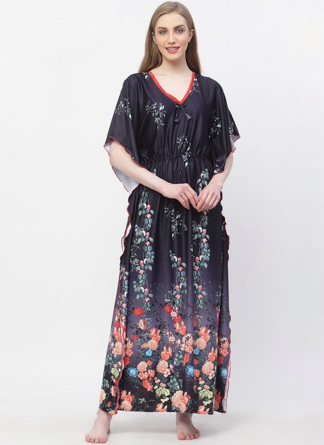 Arrabi Printed Maxi Nightdress - Image 2