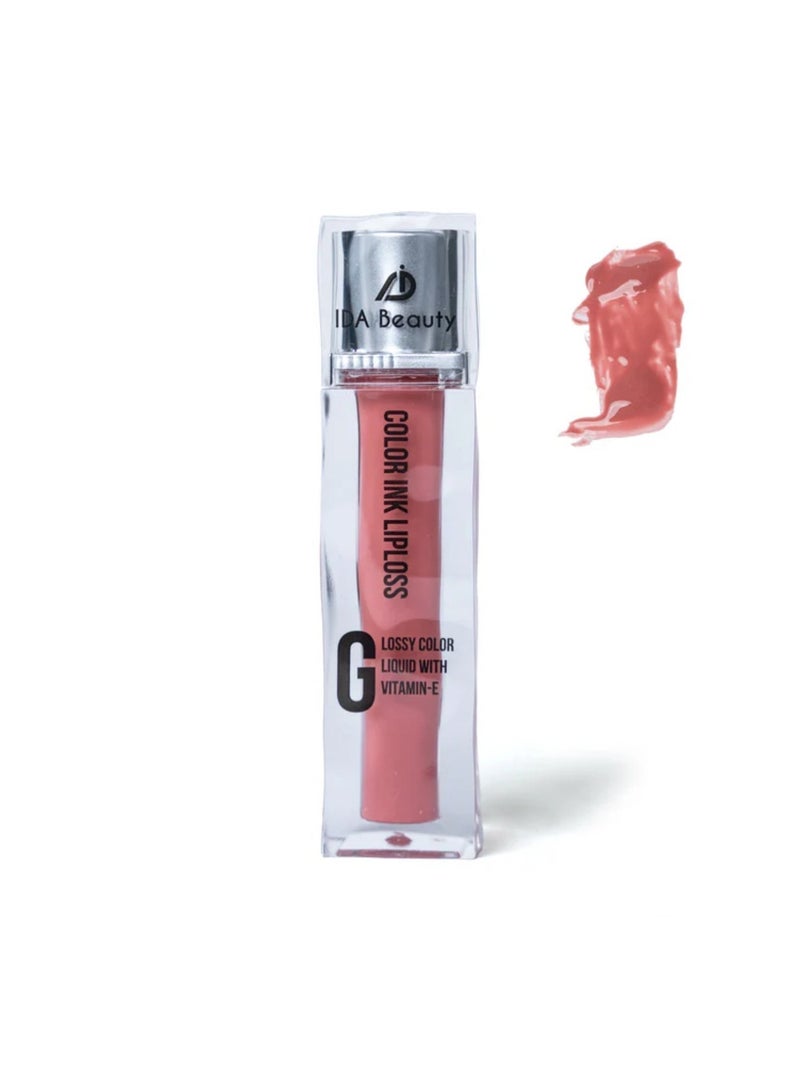 إيدا بيوتي ملمع شفاه هيو كيس كولور إنك | يدوم طويلًا، مرطب، مقاوم للتلطخ | نباتي، حلال، خالٍ من القسوة - Image 1