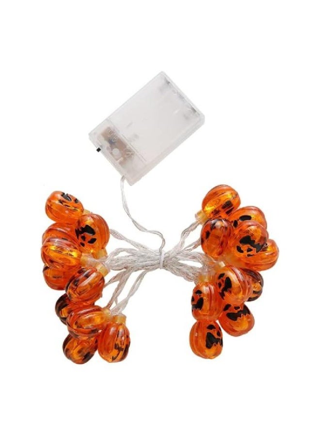String Lights, Acrylic Pumpkin - 4.5m-30lights, China