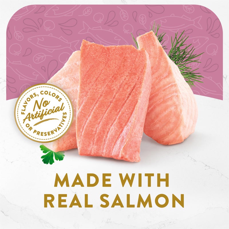 Fancy Feast Purina Fancy Feast Lickable Wet Cat Food Broth Topper Complement, Classic With Wild Salmon and Vegetables - (Pack of 16) 1.4 oz. Pouches - Image 3