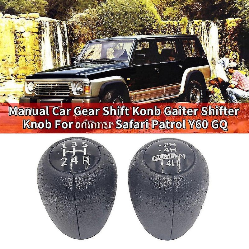 Manual Car Gear Shift Knob For Nissan Safari Patrol Y60 Gq - Image 1