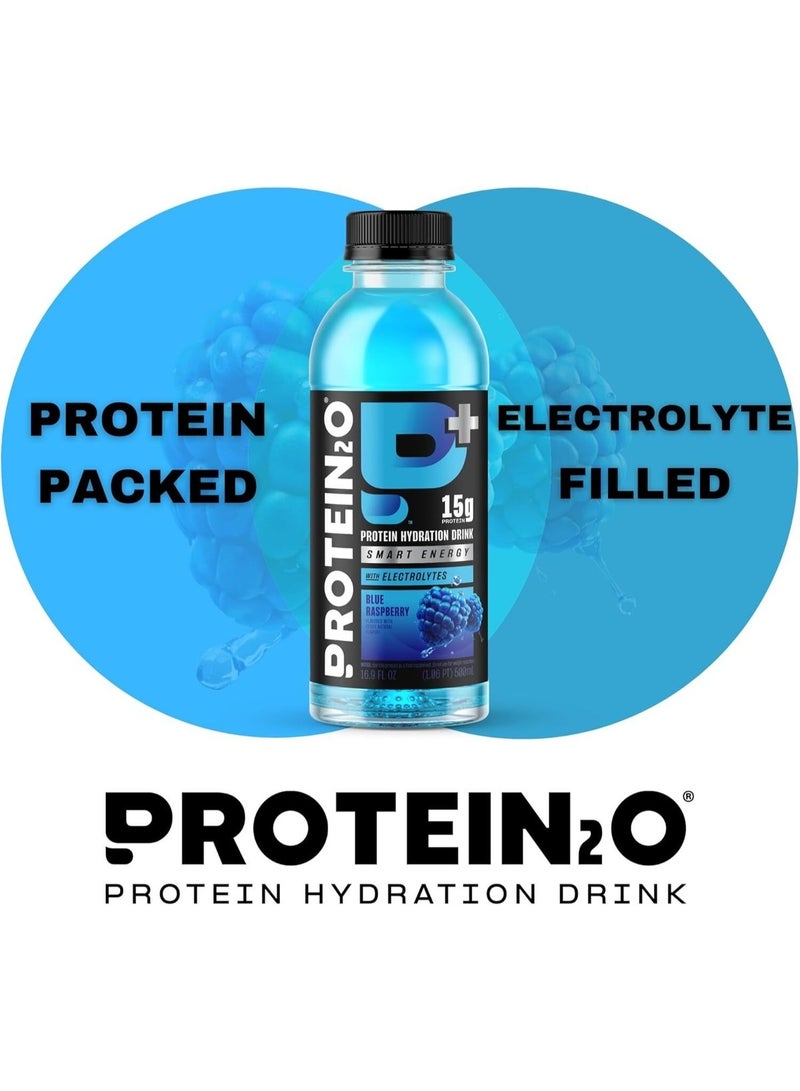 بروتين 20 مشروب بروتين 2o +Energy بنكهة التوت الأزرق 500 مل عبوة من 12 قطعة - Image 4