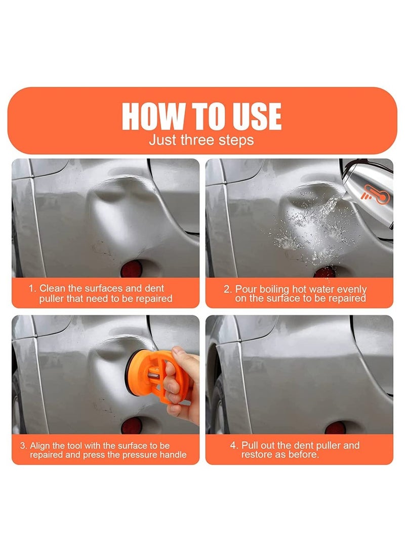 Excefore Car Dent Puller, Paintless Dent Removal Tools, Heavy Duty Vacuum Suction Cup Handle Dent Puller, Car Dent Remover Tools for Car Dent Repair, Glass, Screen, Tiles and Objects Moving - Image 5