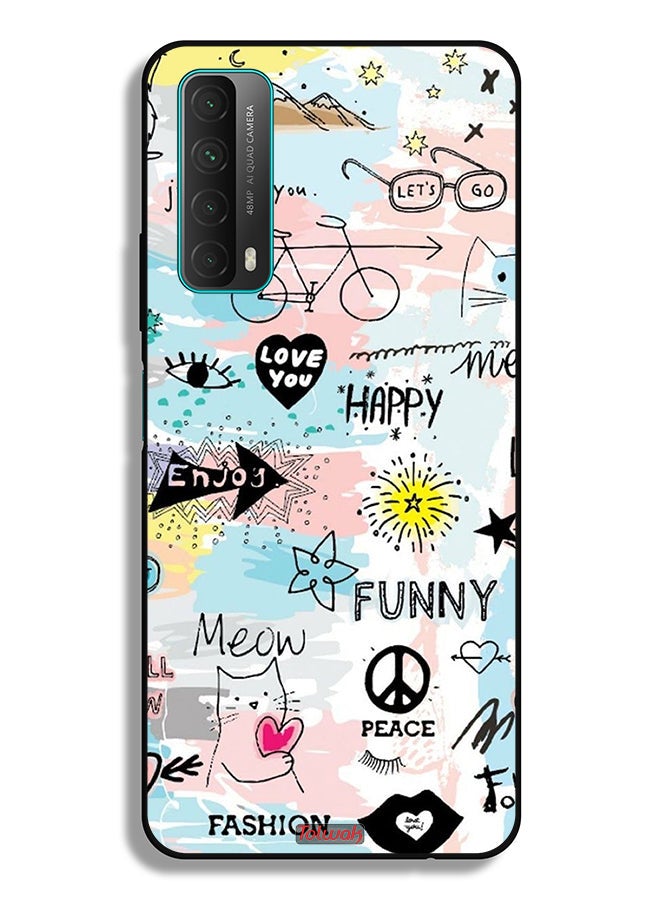 Tolwak Huawei Y7a Protective Case Cover Love You Tags - Image 2