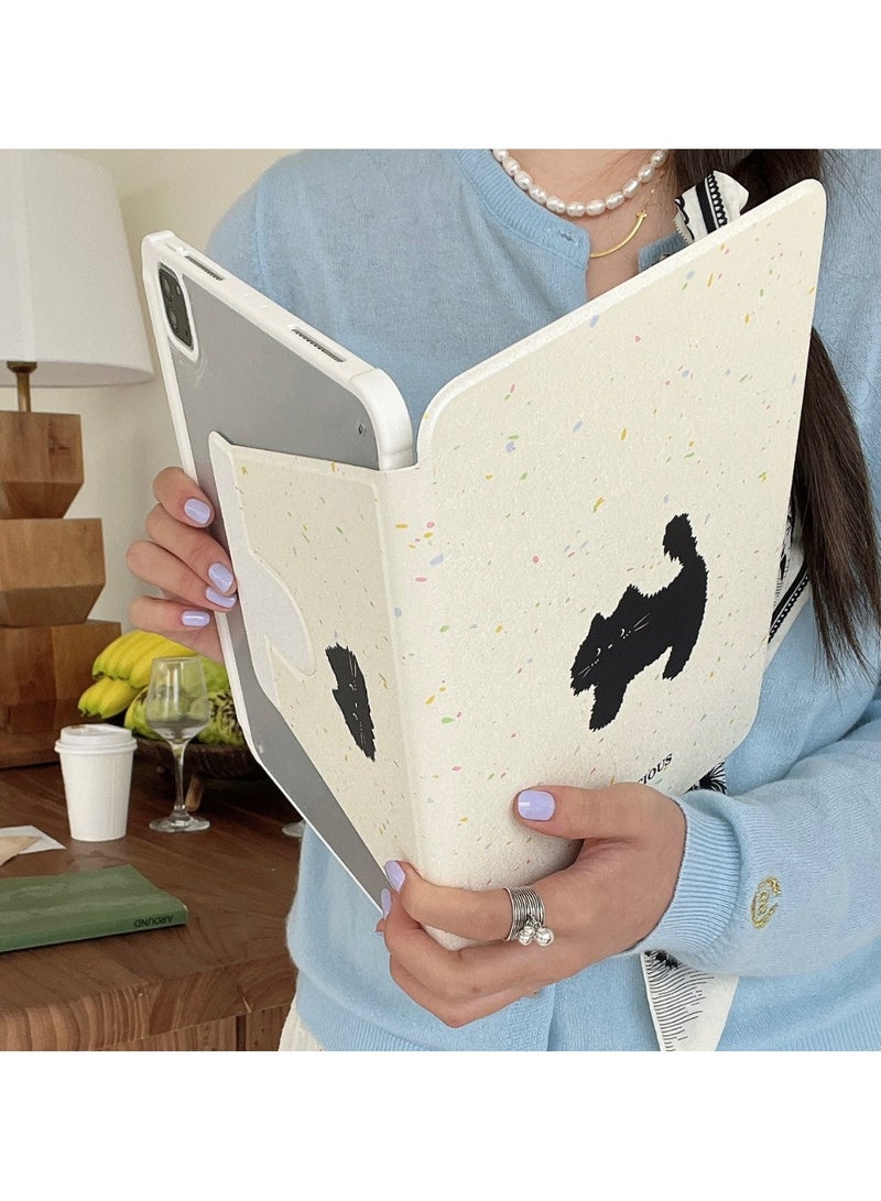 Case for ipad Air2024 (13 inch), Tablet Case with Tri-Fold Stand + Pencil Holder + Auto Wake/Sleep + Kids Soft TPU Back Cover - Image 2