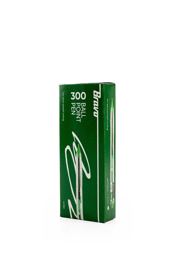 برافو قلم 300 حبر جاف، عبوة من 10 أقلام - Image 1